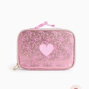 Loveshack lunch box STATE Pink Heart Embossed Bag